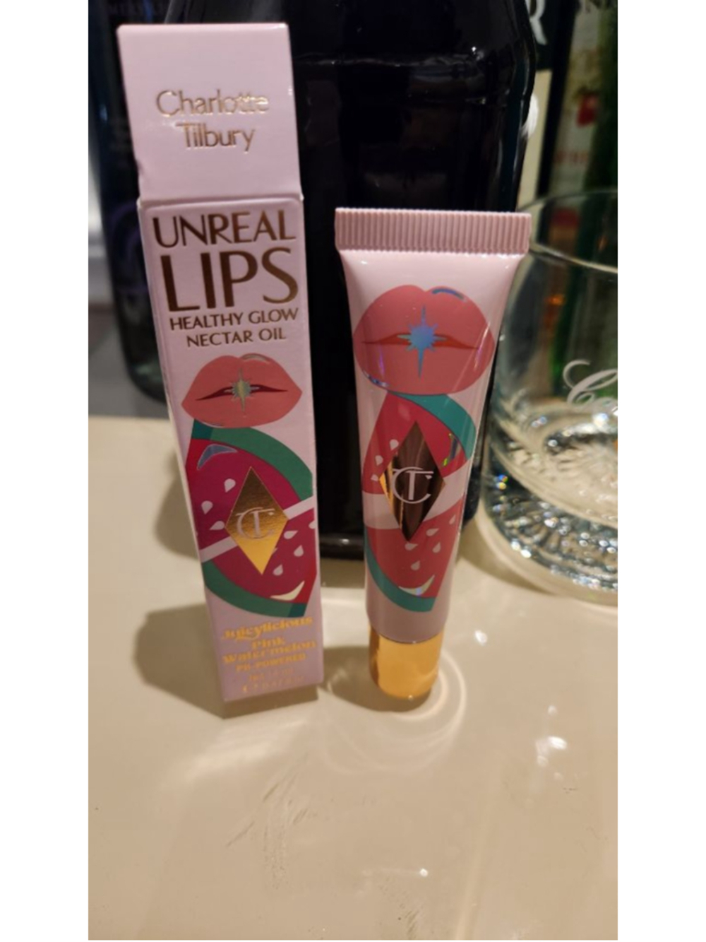 Charlotte Tilbury Unreal Lips Healthy Glow Nectar Oil
